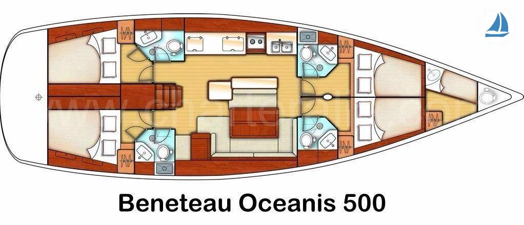 photo Beneteau OCEANIS 55 4
