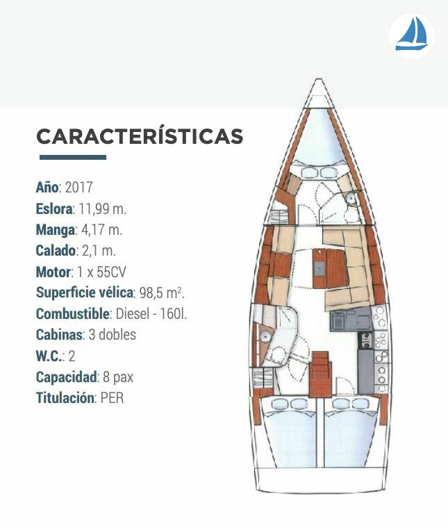 photo Hanse 415 TWO PALM 10
